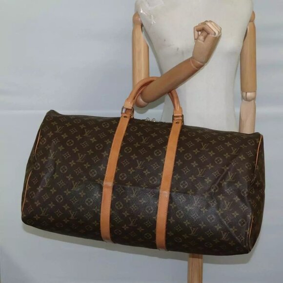LOUIS VUITTON Monogram Keepall 60 Boston Bag - Picture 1 of 15